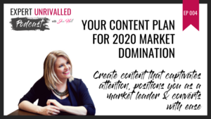 Your Content Plan for 2020 Market Domination